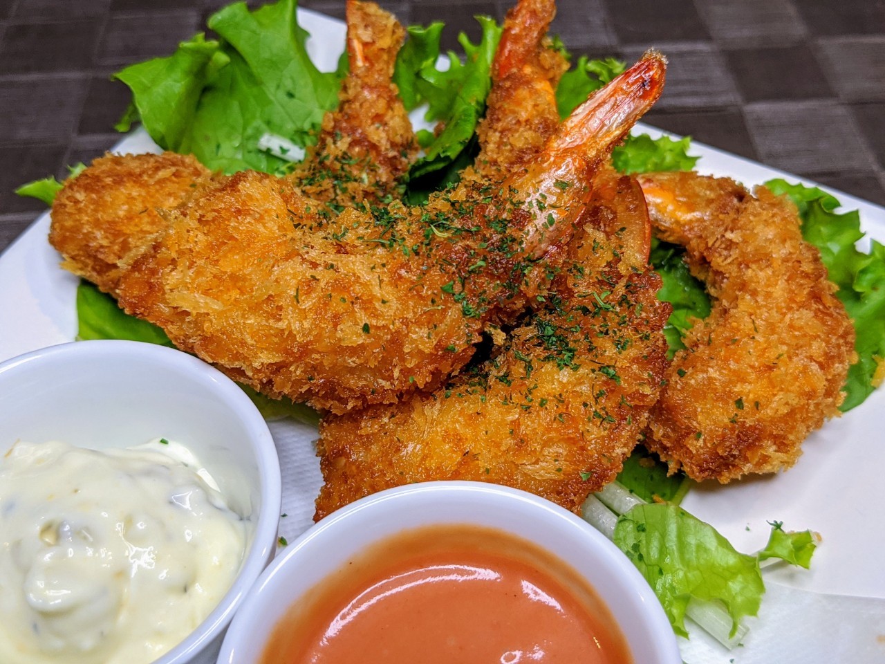 1口エビフライ5個盛り