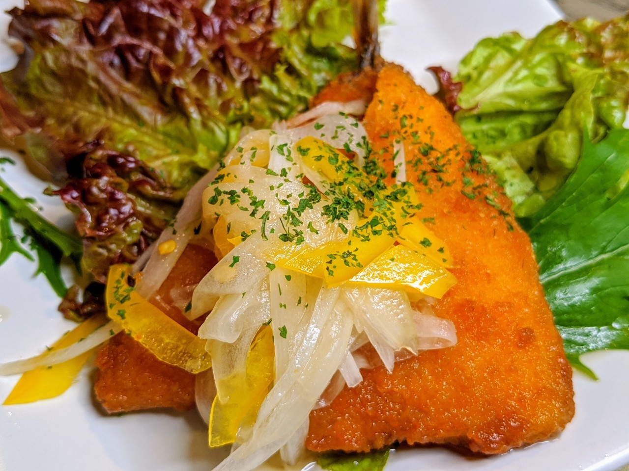 アジフライの南蛮漬け