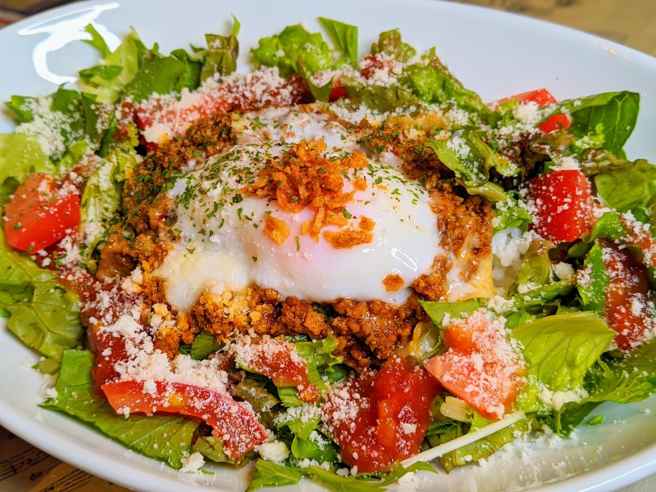 椎名島のタコライス