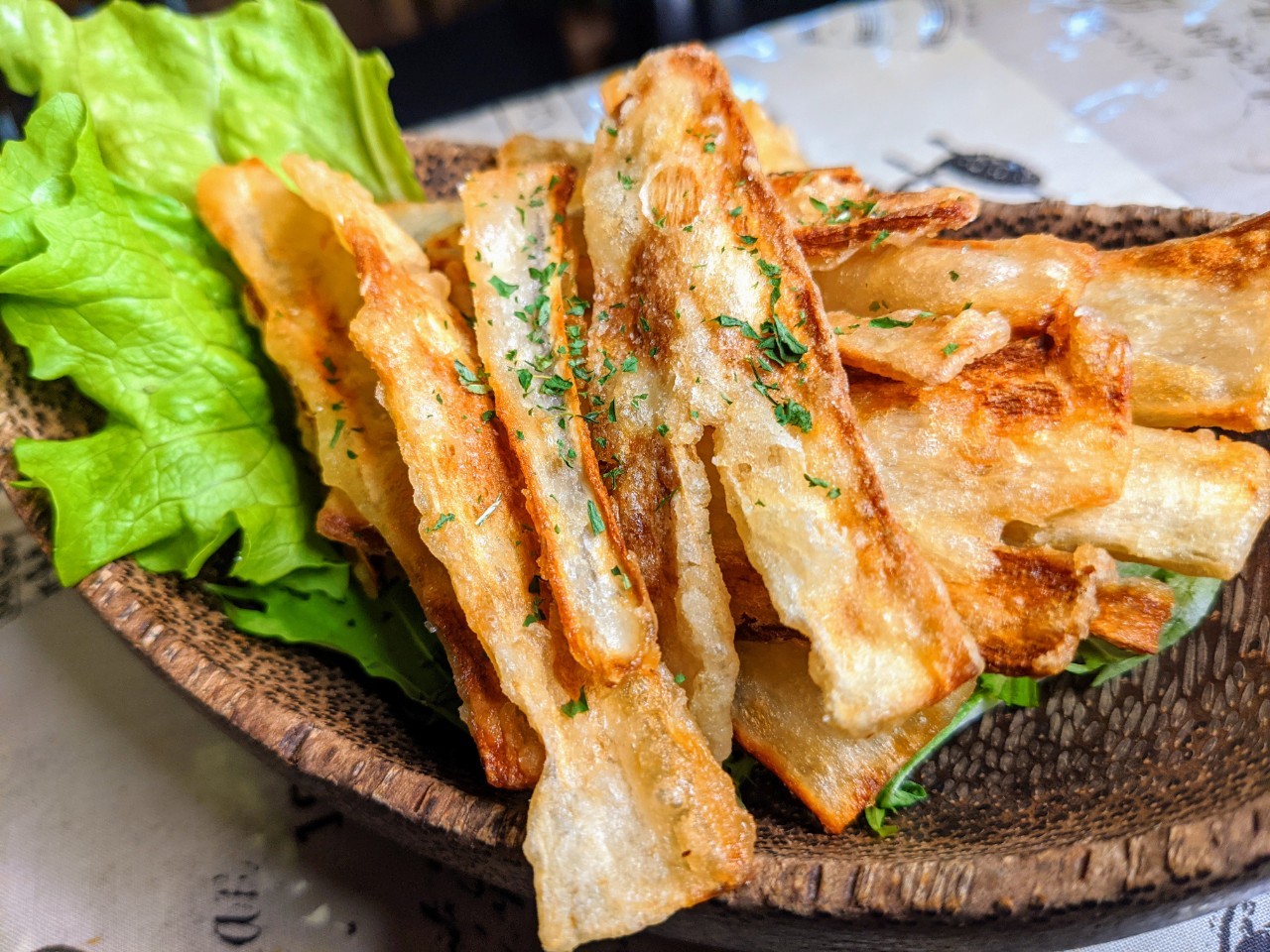 サクサクごぼうチップス